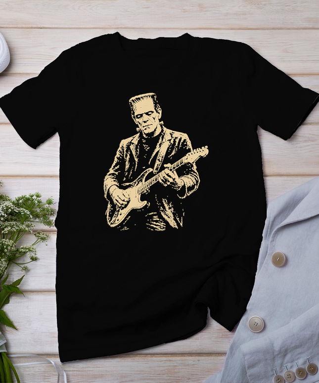 Frankenstein Guitar T-Shirt