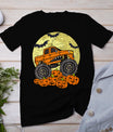 Monster Truck Halloween Jack O Lantern Moon Pumpkin T-Shirt