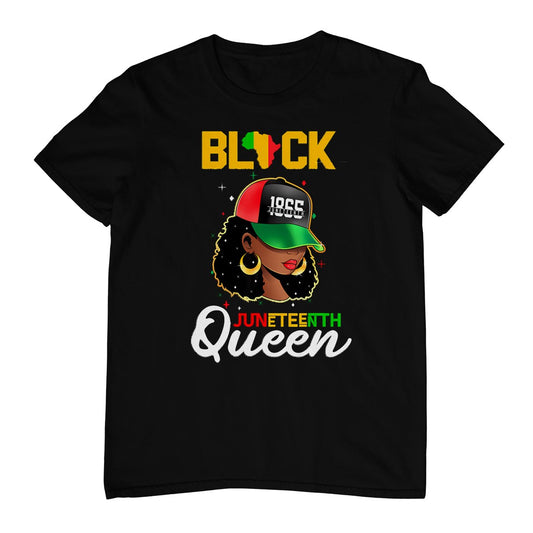 1865 Juneteenth Black Queen T-Shirt