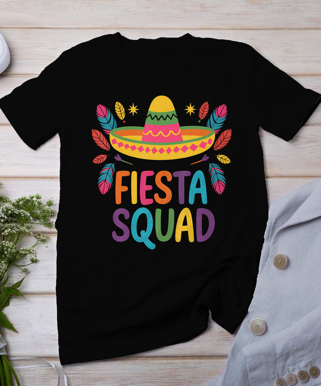 Fiesta Squad Family Matching Cinco De Mayo T-Shirt
