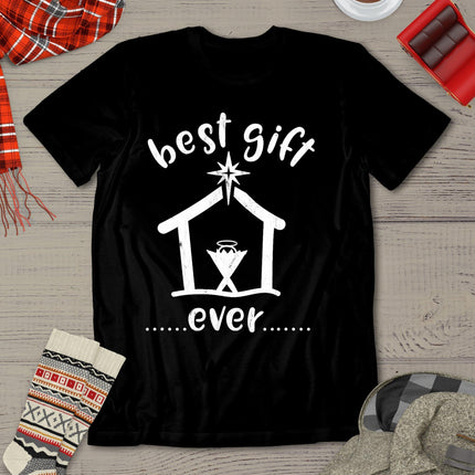Christian Christmas Shirt Best Gift Ever Jesus Story T-shirt