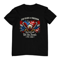 1776-2026 250th Anniversary Usa 250 Years Of Freedom Eagle T-Shirt