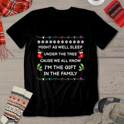 Christmas Humor Men Women Favorite Person Funny Christmas T-Shirt