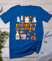 Emergency Department Funny Er Nurse Halloween Spooky Season T-Shirt