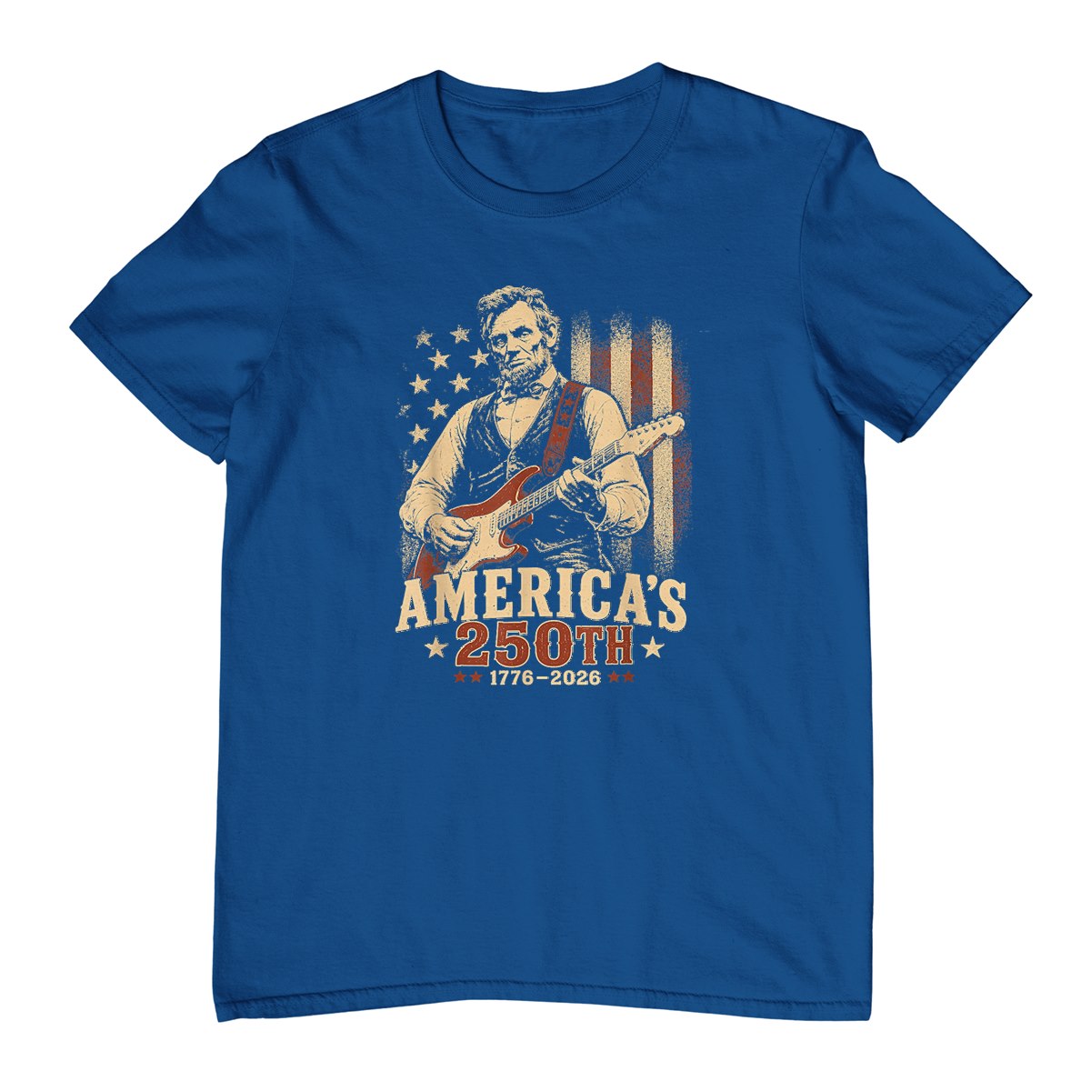 250 Anniversary USA 4th of July Patriotic Men 250 American T-Shirt