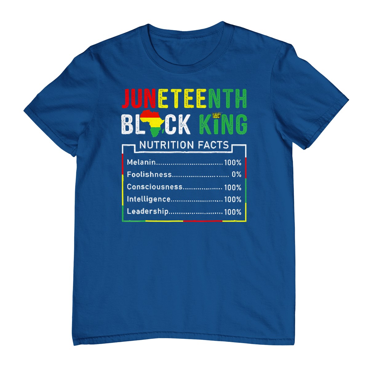 Awesome Juneteenth Black King Melanin Fathers Day Men Boys T-Shirt