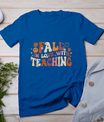 Fall In Love With Teaching Autum Thanksgiving Fall Teacher T-Shirt