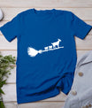 Flying Halloween Goats With Baby Goat T-Shirt