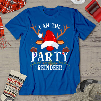 I Am The Party Reindeer Christmas Family T-Shirt