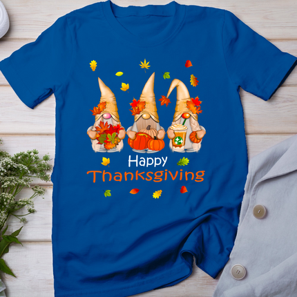 Funny Thanksgiving Shirts For Women Gnome - Gnomies Lover T-Shirt