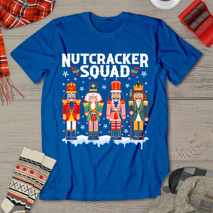 Nutcracker Squad Holiday Christmas Xmas Pajama T-Shirt