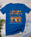 Cute Team Tiny Turkeys Neonatal Nicu Nurse Thanksgiving Fall T-Shirt