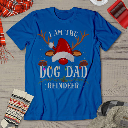 I Am The Dog Dad Reindeer Christmas Family T-Shirt