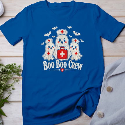 Nurse Halloween Shirts Boo Boo Crew Ghost Squad T-Shirt