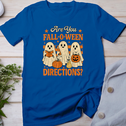 Are You Following Directions Halloween Teacher Ghosts Tees T-Shirt