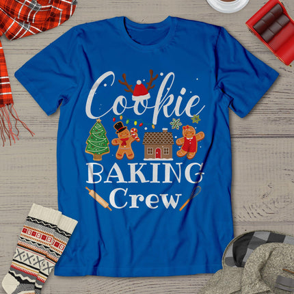 Christmas Cookie Baking Crew Family Baking Team Funny Cookie T-Shirt