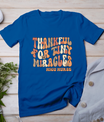 Retro Thankful For Tiny Miracles Thanksgiving Nicu Nurse T-Shirt