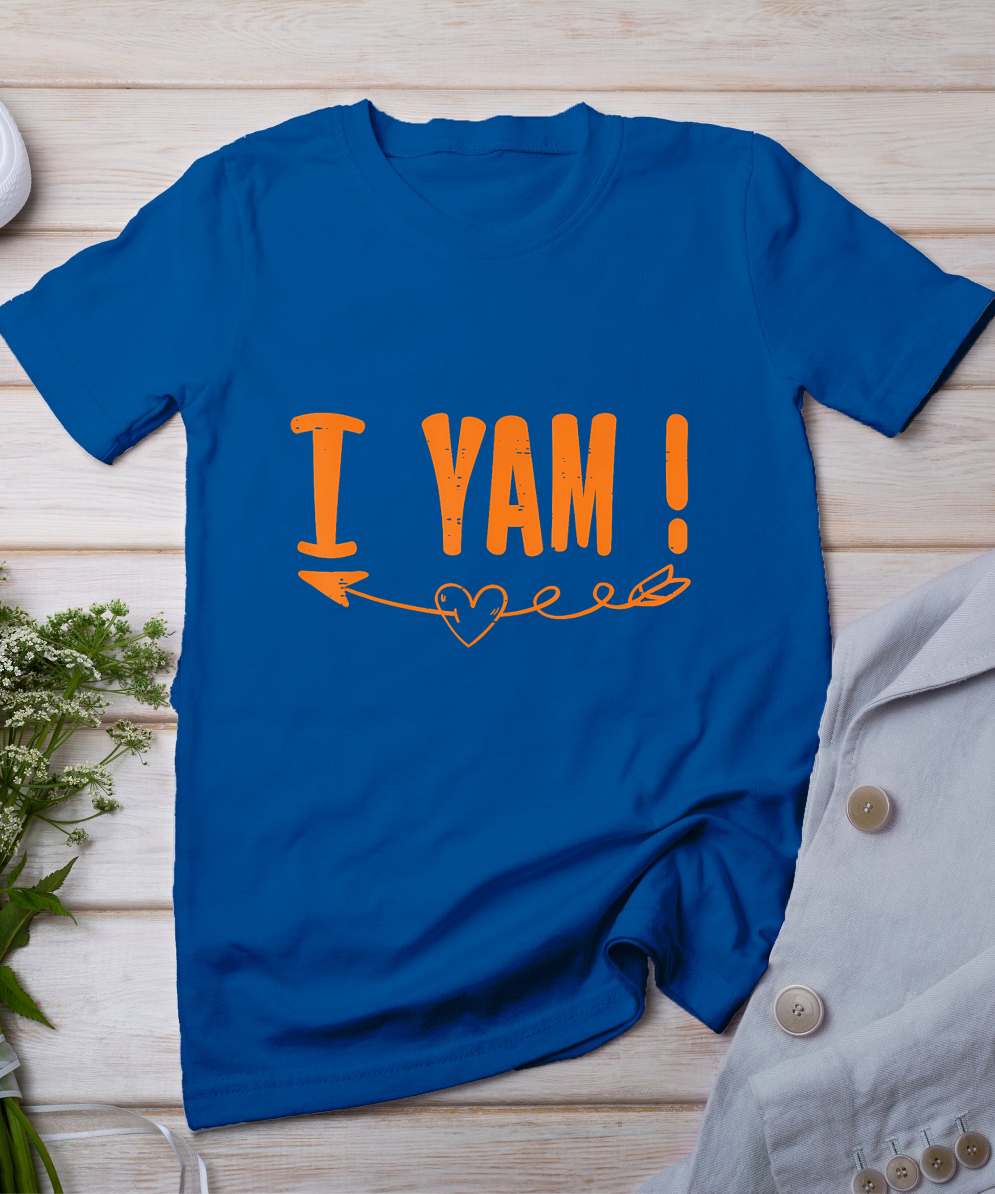 Thanksgiving Matching Couple She's My Sweet Potato I Yam T-Shirt