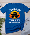 Thanksgiving For Men Boys Toddler Kids Coolest Turkey T-Shirt