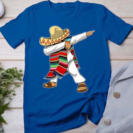 Mexican Sombrero Poncho Dabbing T-Shirt
