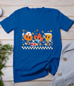 Retro Nurse Thanksgiving Pumpkin Pie Leaves Thankful Nurse T-Shirt