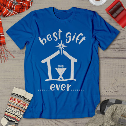 Christian Christmas Shirt Best Gift Ever Jesus Story T-shirt