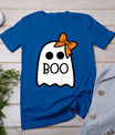 Toddler Ghost With Bow Boo Girls Halloween T-Shirt