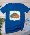 Bleached Leopard Pumpkin Autumn Its Fall Yall Thanksgiving T-Shirt