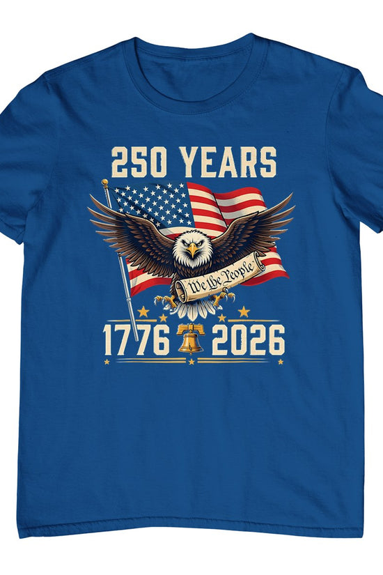 250 Anniversary Usa Patriotic Eagle 250th 4th Of July 2026 T-Shirt