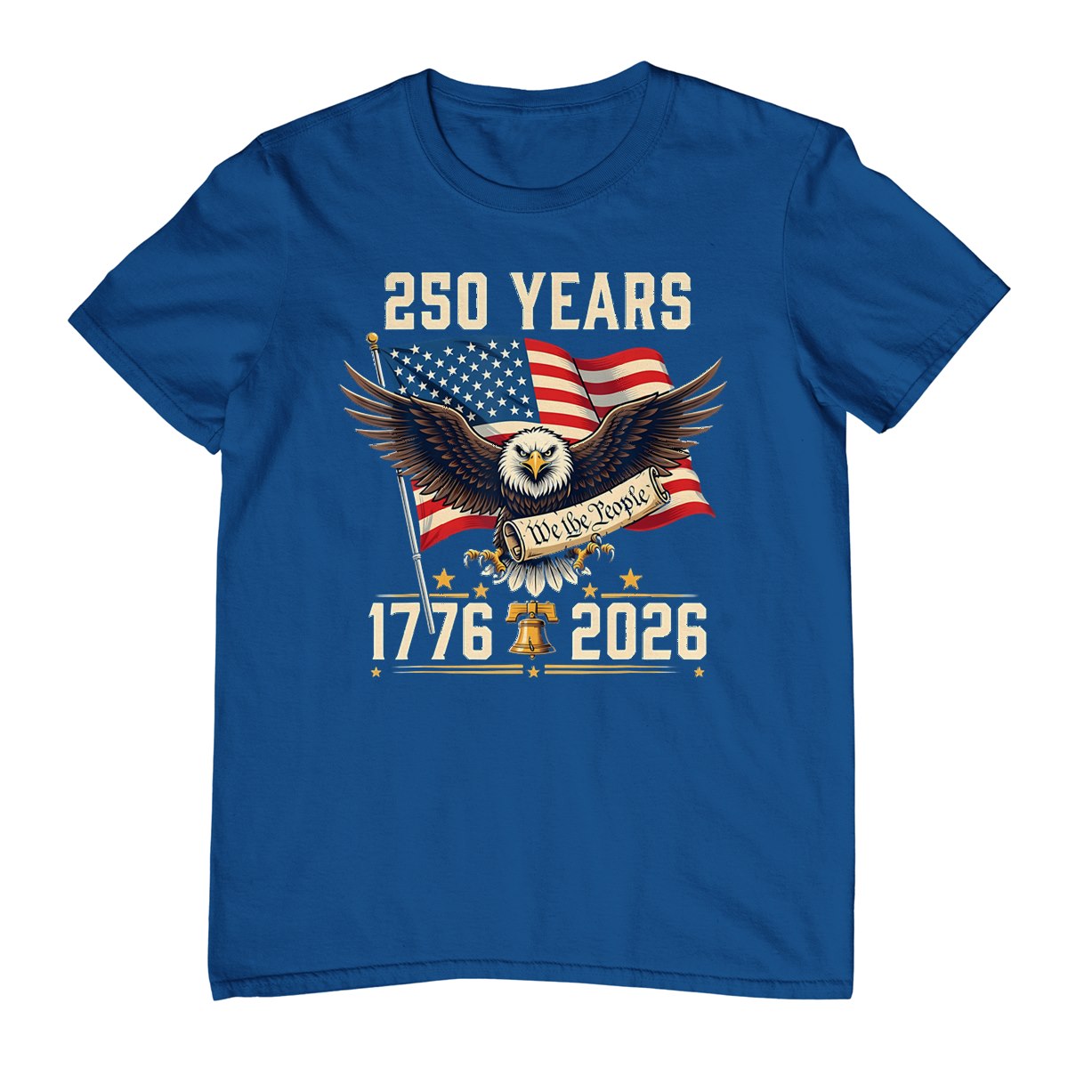 250 Anniversary Usa Patriotic Eagle 250th 4th Of July 2026 T-Shirt