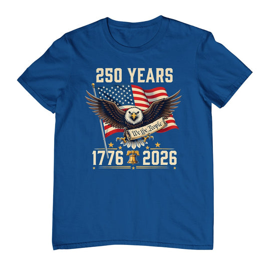 250 Anniversary Usa Patriotic Eagle 250th 4th Of July 2026 T-Shirt
