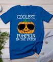 Kids Coolest Pumpkin In The Patch Halloween Boys Girls Teens T-Shirt