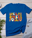 Thanksgiving Shirts Couples Sweet Potato I Yam Groovy Flower T-Shirt