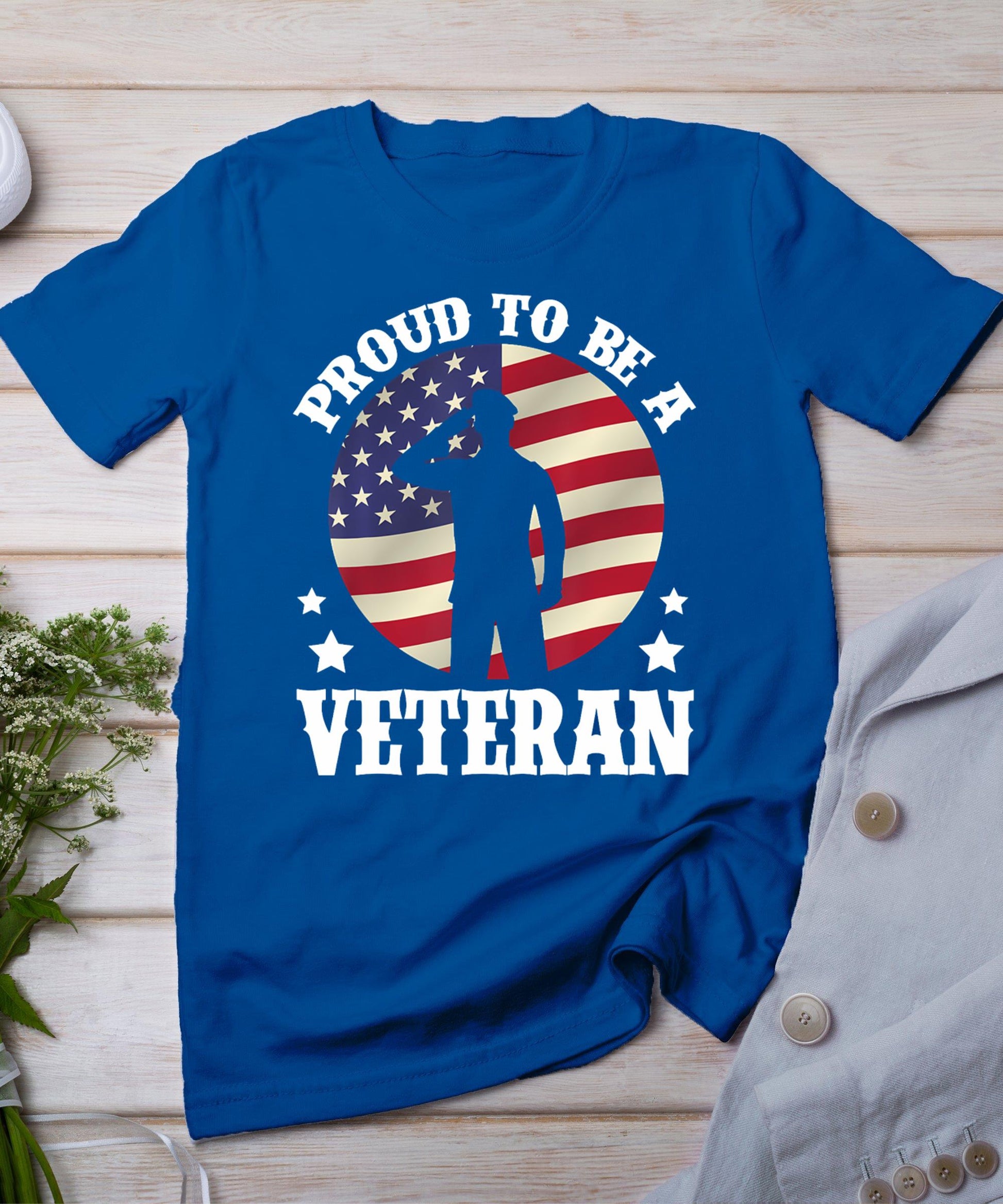 Proud Be A Veteran Of The Usa Veteran Veterans Day T-Shirt