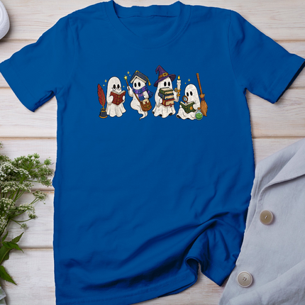 Halloween Ghosts Boo Reading Book Book Lover Bookworm Women T-Shirt