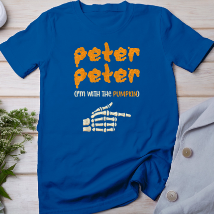 Peter Peter Im with The Pumpkin Halloween Costume Men Women T-Shirt