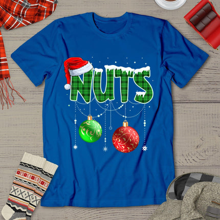 Chestnuts Matching Family Funny Chest Nuts Christmas Couples T-Shirt