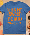 Thanksgiving Matching Couples She's My Sweet Potato I Yam T-Shirt