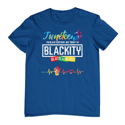 Juneteenth Blackity Black History African Women Girls Kids T-Shirt