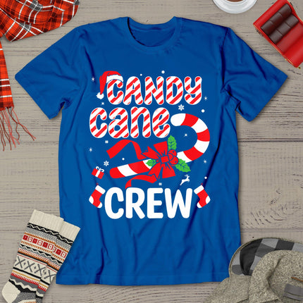 Candy Cane Crew - Funny Christmas Holiday Men Women T-Shirt