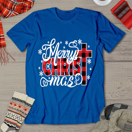 Merry Christ Mas Christian Jesus Christmas Pjs Xmas Pajamas T-Shirt