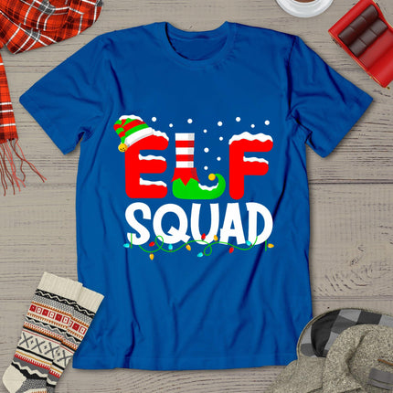 Elf Squad Christmas Matching Family Toddler Boy Girl Funny T-Shirt