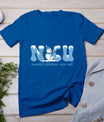 Winter Nicu Nurse Xmas Snowman Neonatal Intensive Care Unit T-Shirt