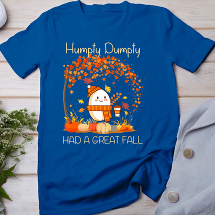 Humpty Dumpty Had A Great Fall Thanksgiving Autumn Halloween T-Shirt