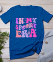 In My Spooky Era Groovy Hippie Halloween Ghost Women Girls T-Shirt