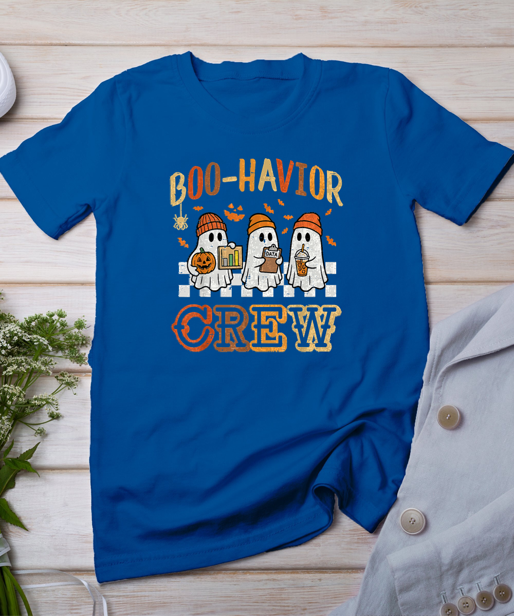 Halloween Boo Havior Crew Behavior ABA Costume Men Women T-Shirt