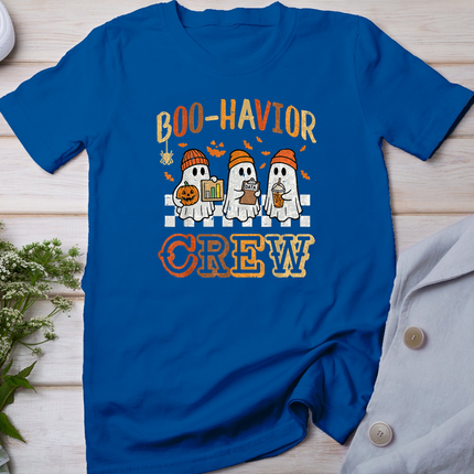 Halloween Boo Havior Crew Behavior ABA Costume Men Women T-Shirt