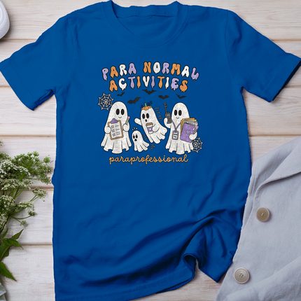 Paraprofessional Halloween Teacher para Normal Activities T-Shirt