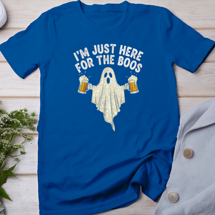 Funny Halloween I'm just here for The boos Costume Gift T-Shirt
