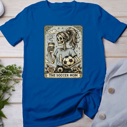 Soccer Mom Tarot Card, Vintage Halloween Soccer Mama T-Shirt